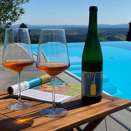 Greim15 --- Ganzes Ferienhaus Mit Fernsicht, Pool, Wellness ドイチュランツベルク エクステリア 写真