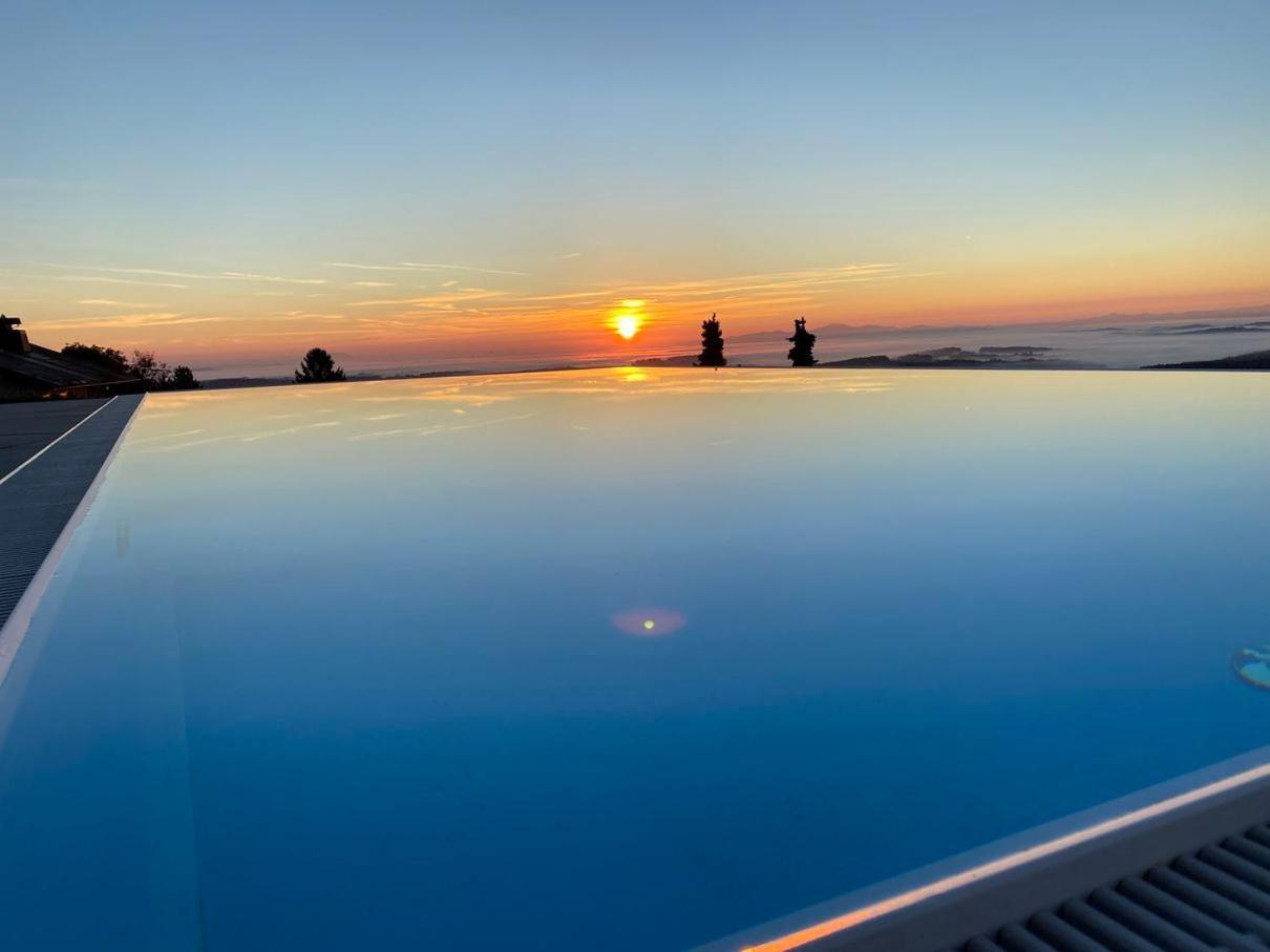 Greim15 --- Ganzes Ferienhaus Mit Fernsicht, Pool, Wellness ドイチュランツベルク エクステリア 写真