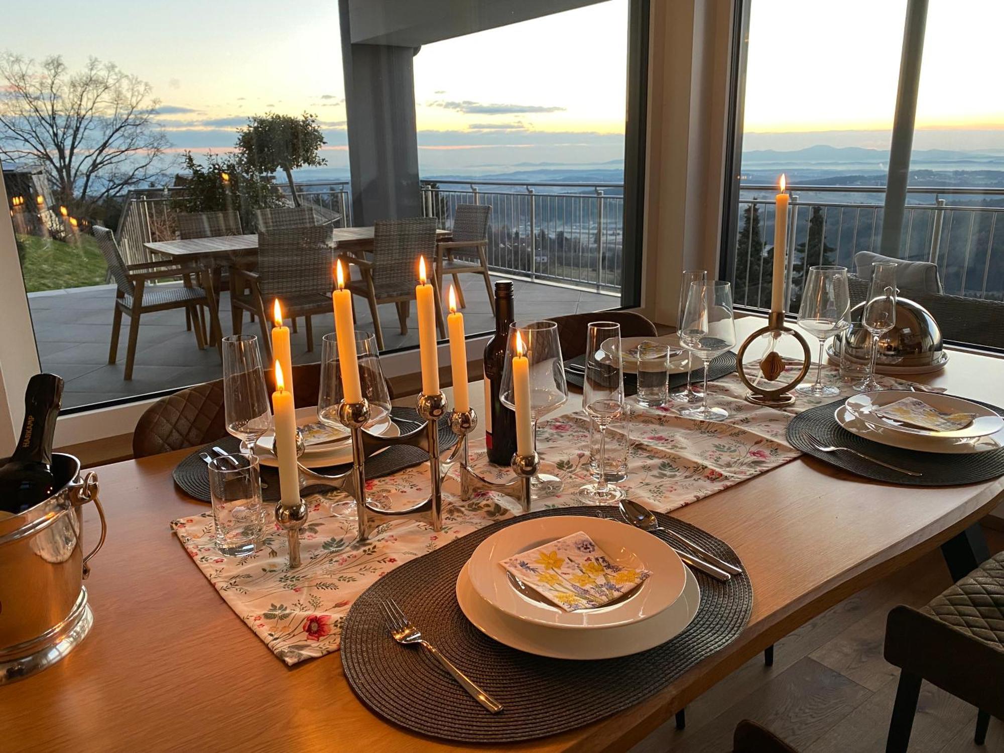 Greim15 --- Ganzes Ferienhaus Mit Fernsicht, Pool, Wellness ドイチュランツベルク エクステリア 写真