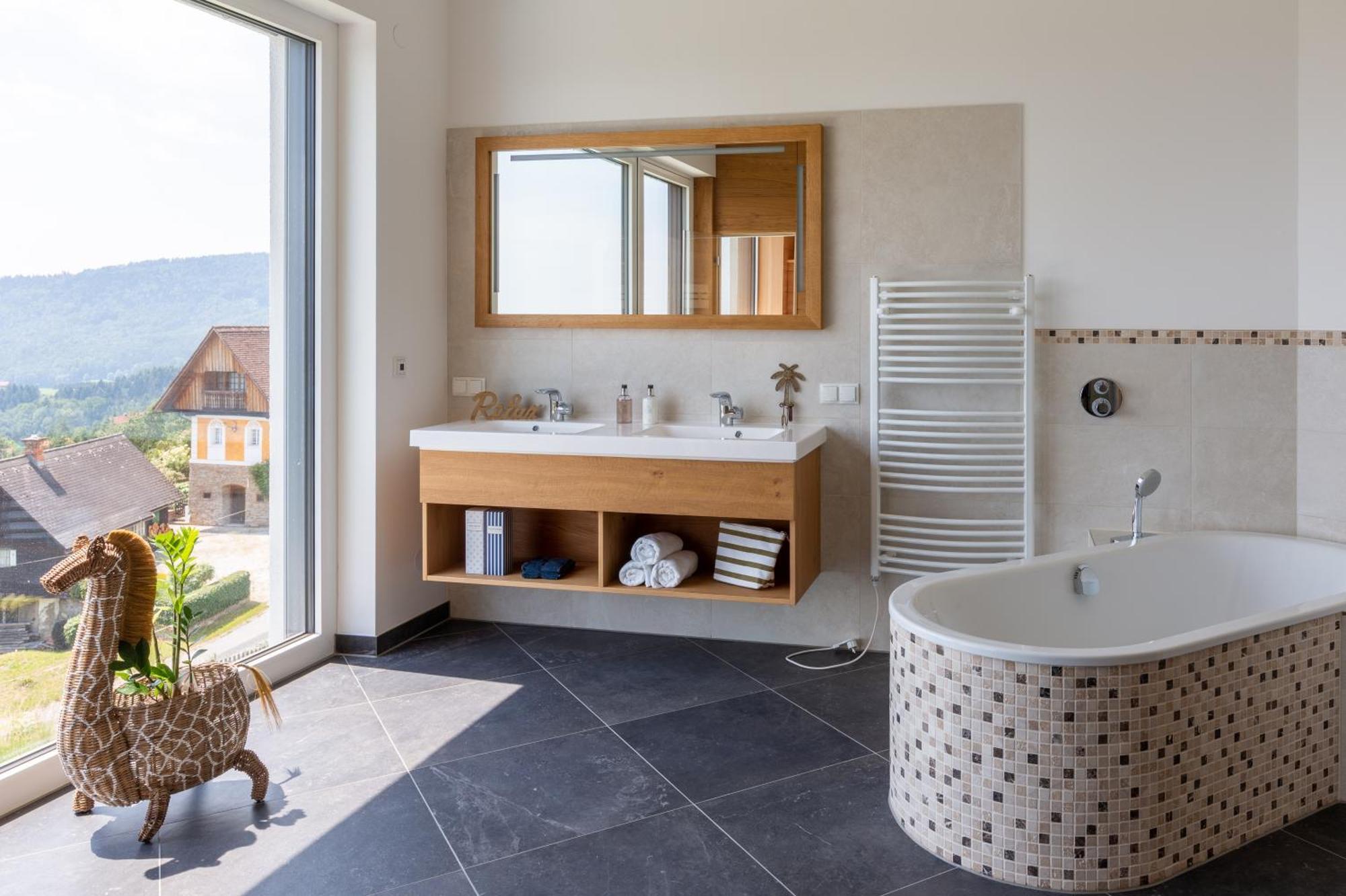 Greim15 --- Ganzes Ferienhaus Mit Fernsicht, Pool, Wellness ドイチュランツベルク エクステリア 写真