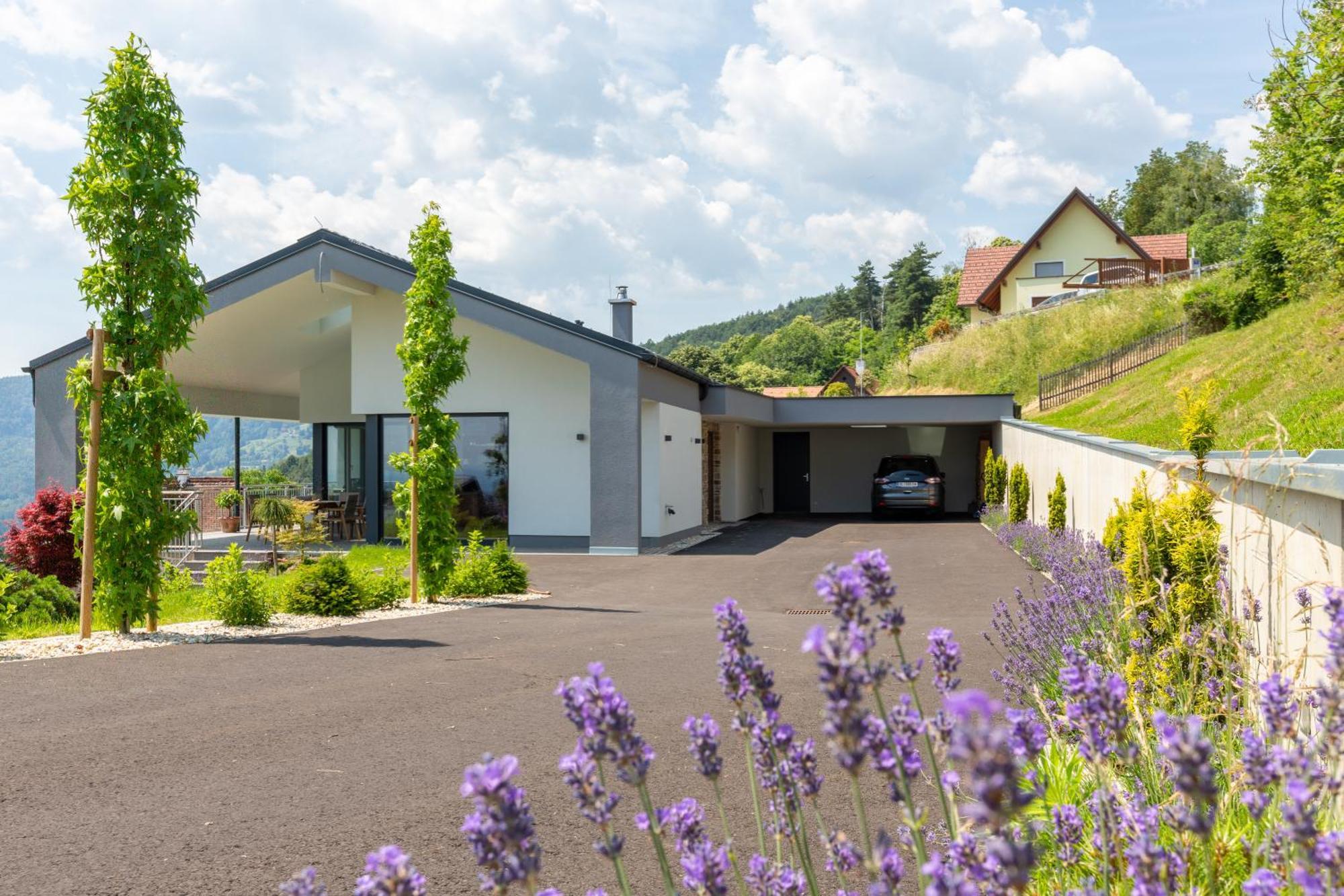 Greim15 --- Ganzes Ferienhaus Mit Fernsicht, Pool, Wellness ドイチュランツベルク エクステリア 写真